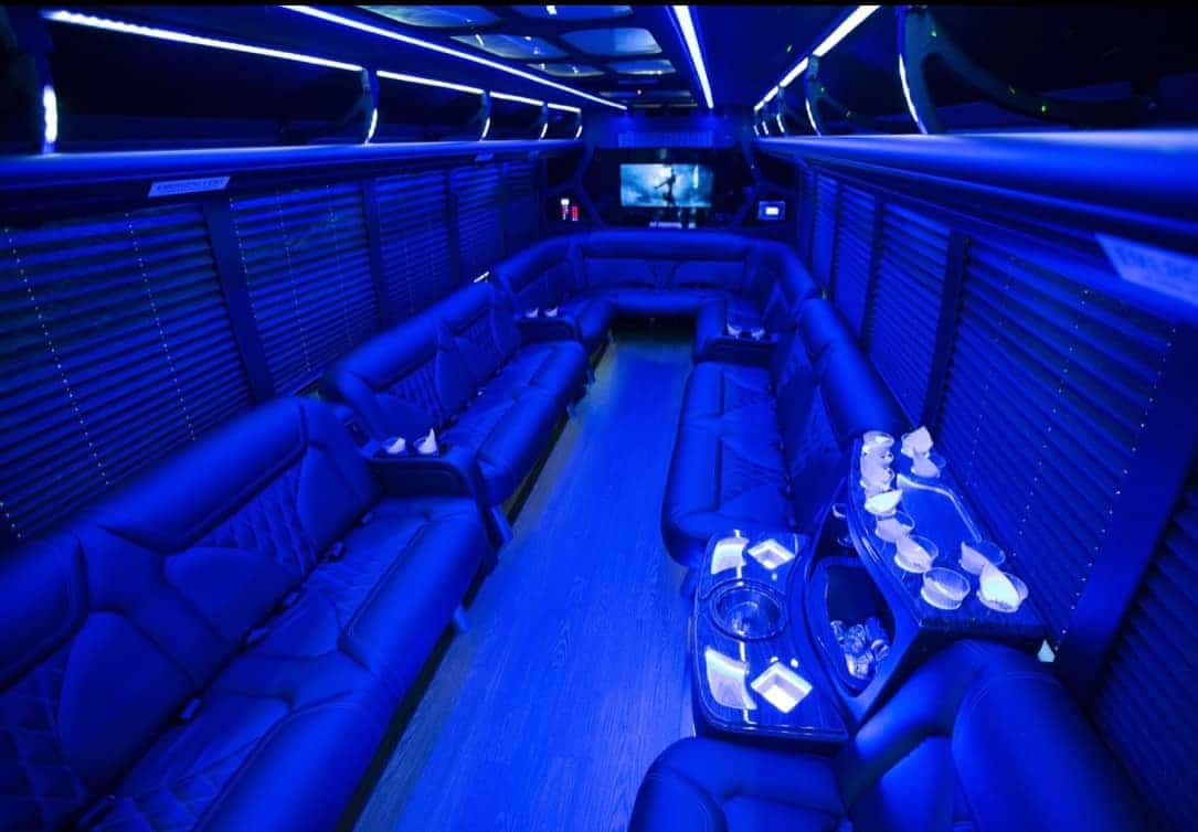 Party Bus charter bus service in Effingham IL